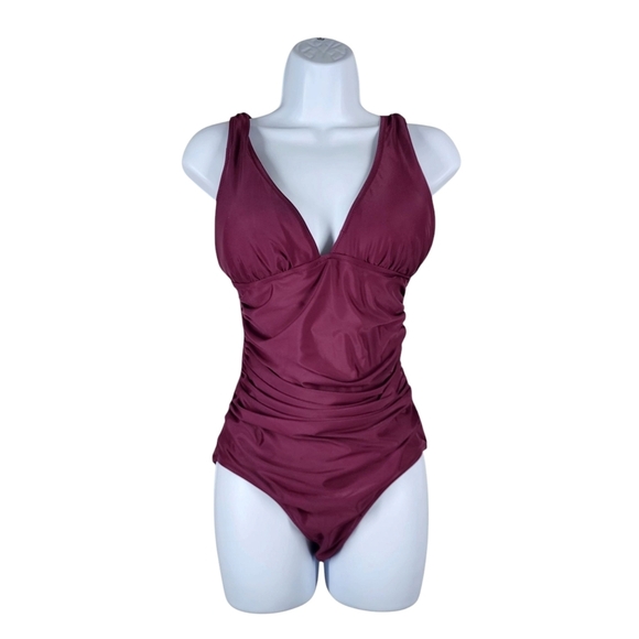 J. CREW RE-IMANGINED ELEGANT ONE-PIECE SWIMSUIT - Picture 1 of 6